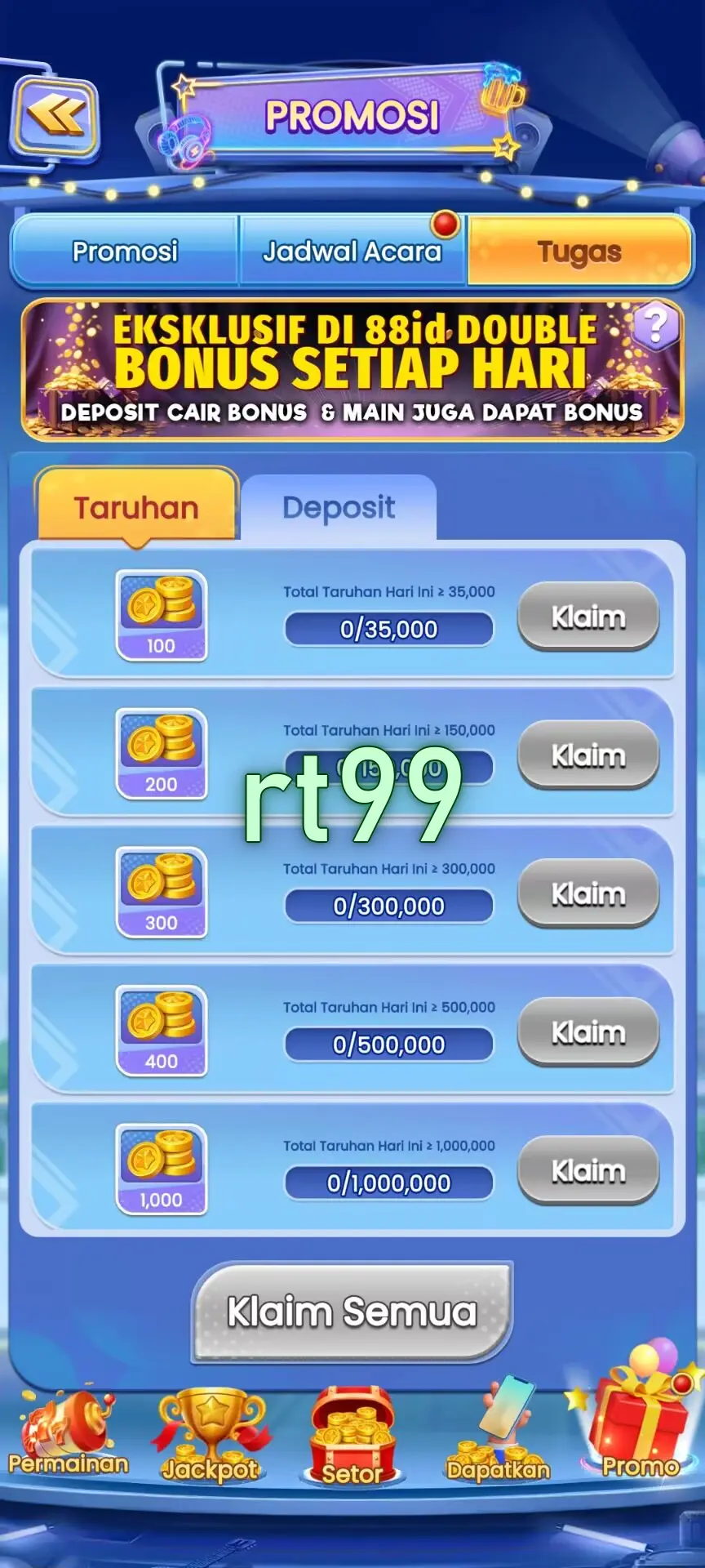 rt99 Tangkapan Layar Resmi APK